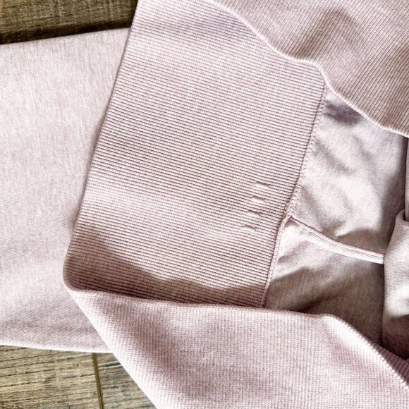 NEW Gymshark Size Large Adapt Marl Seamless Leggings L Light Purple GLLG4114 - Picture 9 of 13